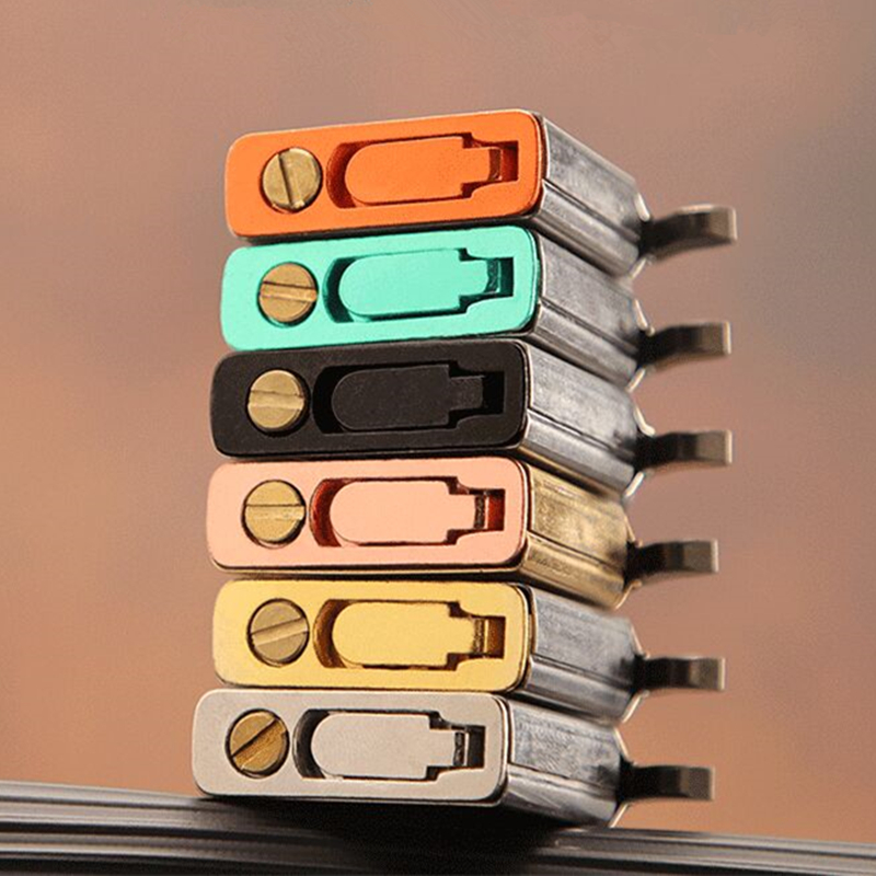 Candle Lighter - マルチカラー合金密封された底燃料タンク漏れ防止オイル節約ベースガスケットジッポーライター用インナーライナー防止油漏れパッド