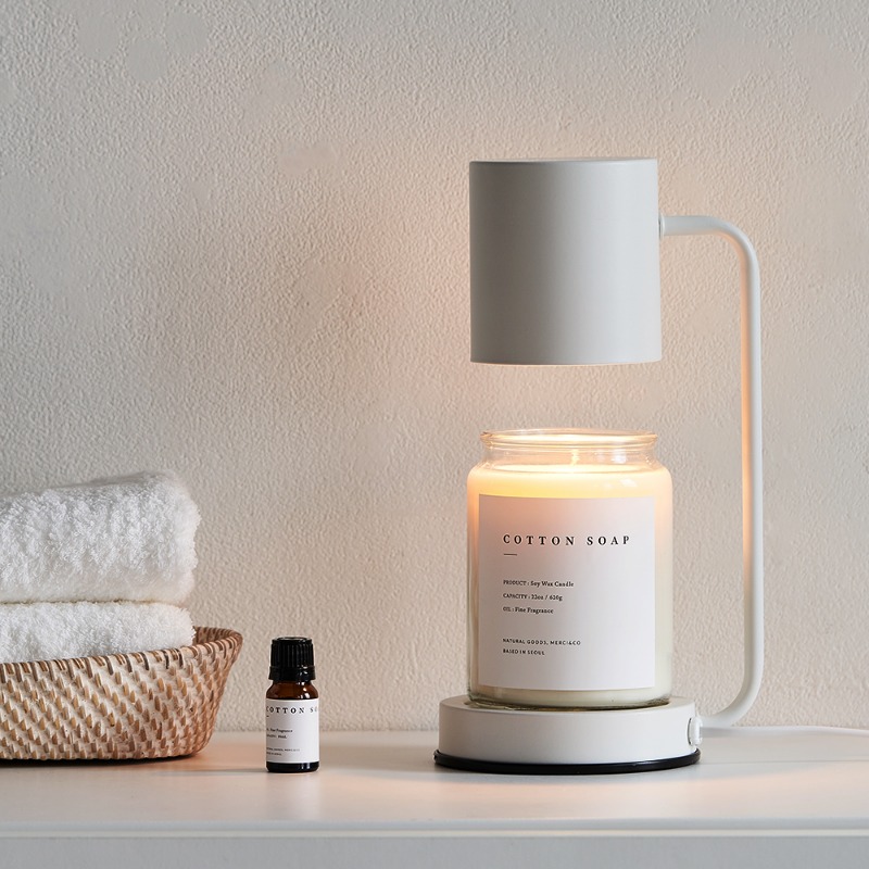 Candle Fragrance - INSキャンドルウォーマーランプキャンドルトレイキャンドルホルダーモダン調光式電気ナイトライトフレグランスライトデスクデコレーション照明