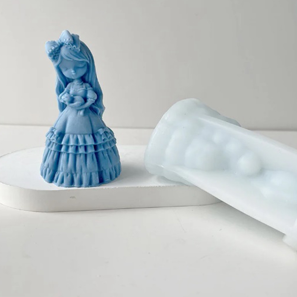 【新入荷】シリコンモールド、かわいいお姫様モチーフ、石膏、レ - Candle Making Kit のレビューと価格