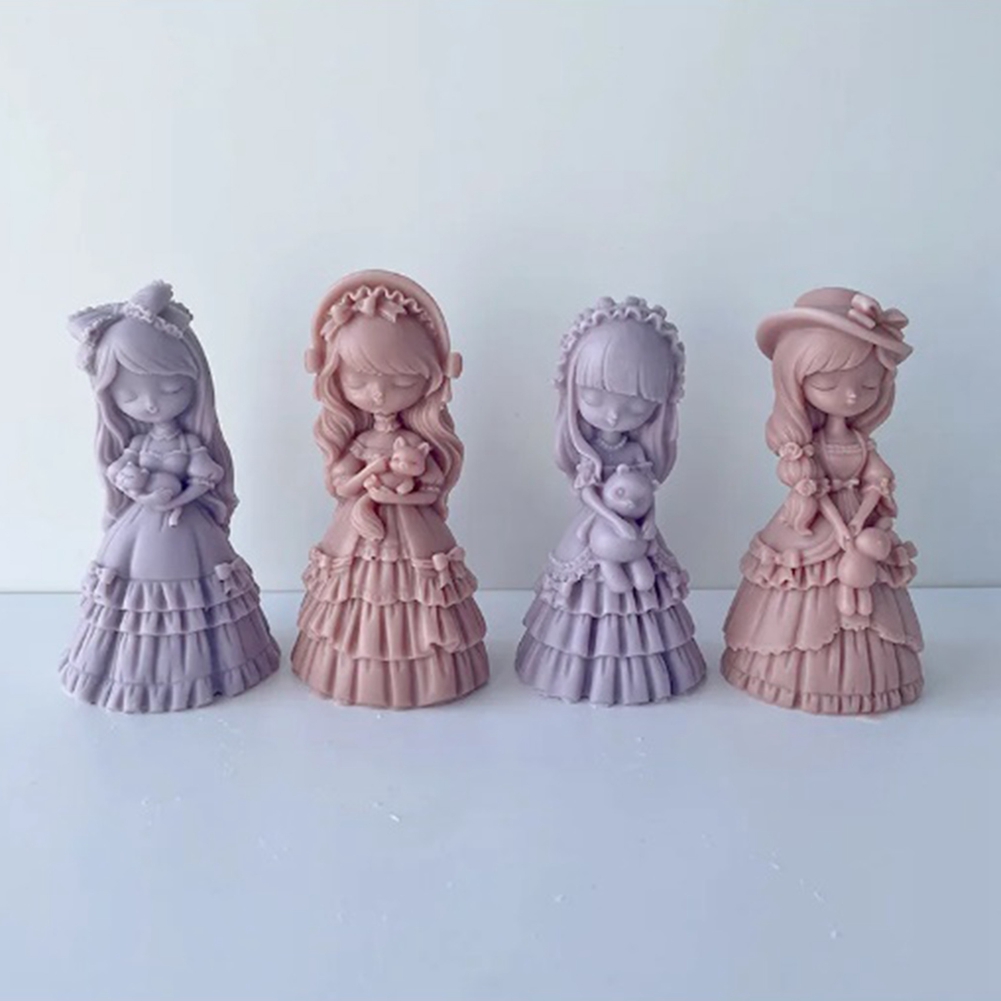 【新入荷】シリコンモールド、かわいいお姫様モチーフ、石膏、レ - Candle Making Kit のレビューと価格