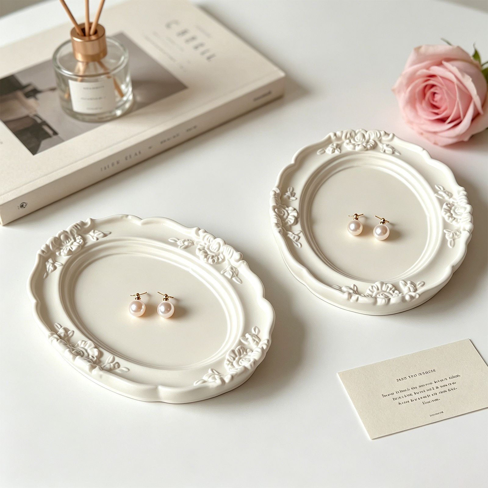 エレガントなヴィンテージバロックレースシリコンモールド、丸型 - Candle Fragrance のレビューと価格
