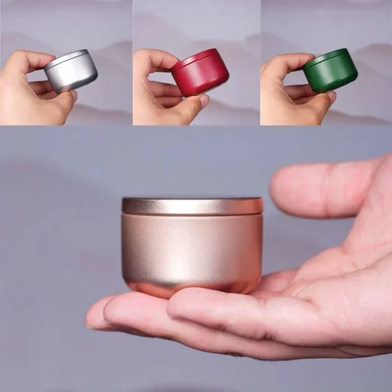 ミニ金属製のブリキの箱、小さな収納、空のポット、ティーボック - Candle Containers のレビューと価格