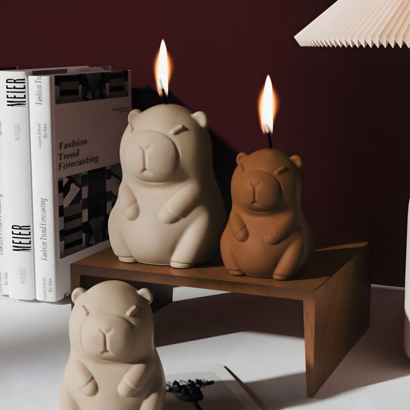 カピバラプディングベーキングシリコーン型 DIY 動物の形の - Candle Fragrance のレビューと価格