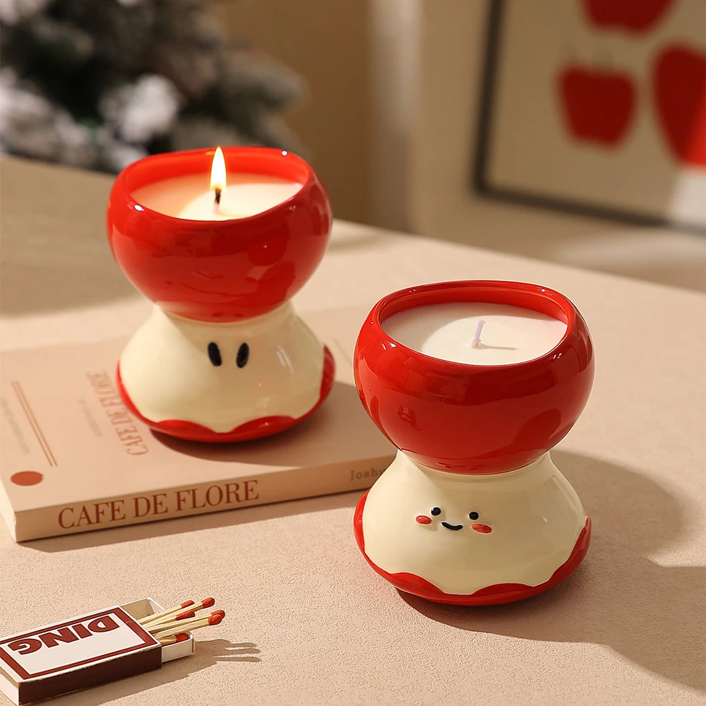 かわいらしいリンゴ型のアロマキャンドル。友人への高品質な新築 - Soy Wax のレビューと価格