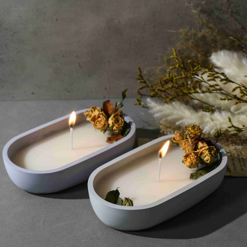 DIY サイズボート収納ボウルシリコーン型アロマキャンドル収 - Candle Fragrance のレビューと価格
