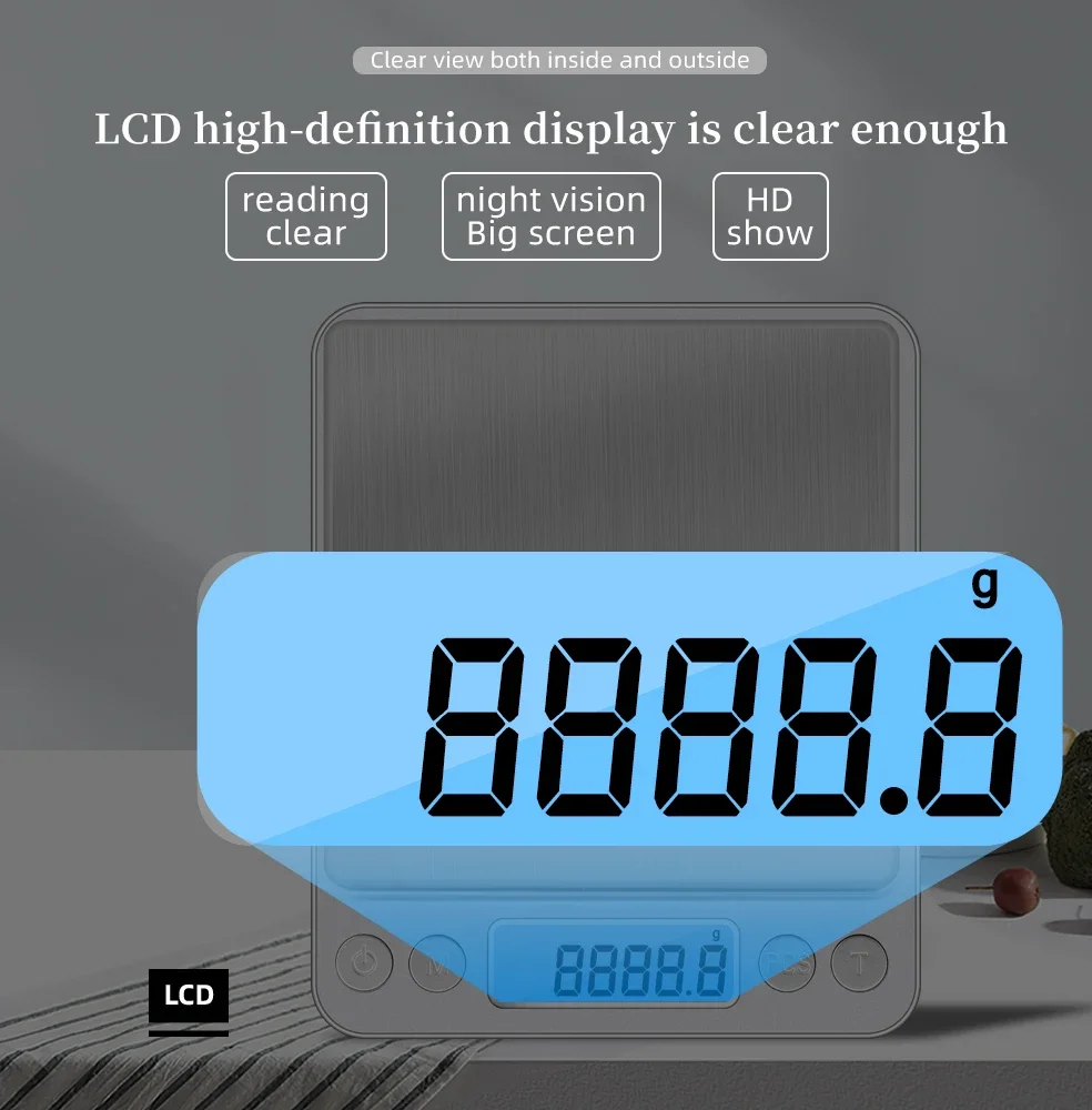 バックライト付き LCD ポータブルミニポケット電子天秤付き - Candle Wax Scale のレビューと価格
