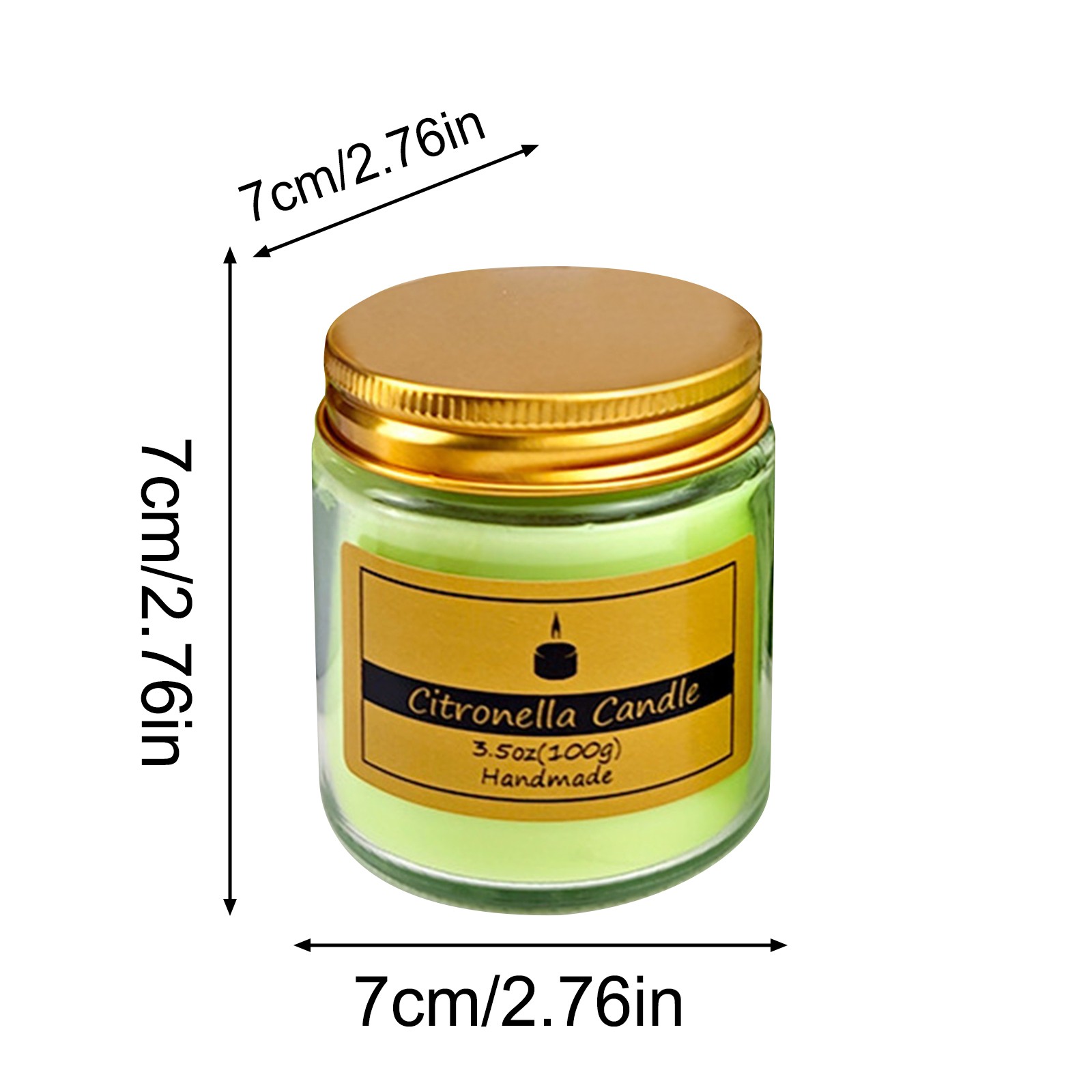 夏の蚊よけキャンドル、植物性ワックス、必須オイル配合、家庭用 - Soy Wax のレビューと価格