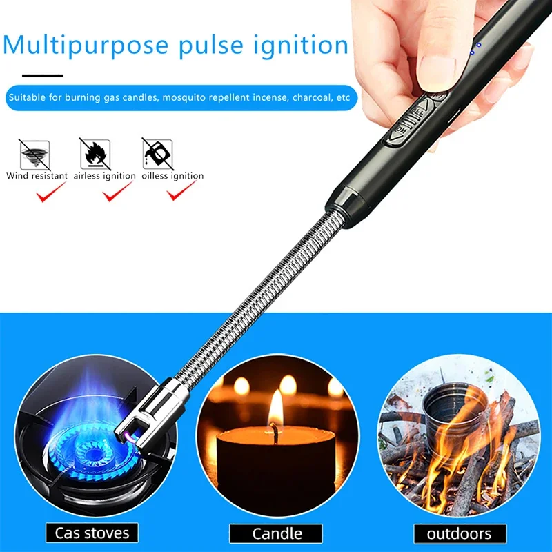 USB充電式アークフレームレスプラズマライター、バーベキュー - Candle Lighter のレビューと価格
