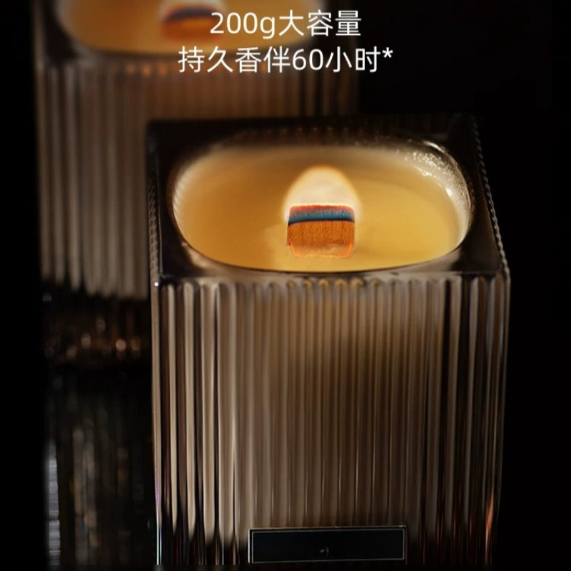 アロマセラピーキャンドル、長時間持続する香り、家の寝室の装飾 - Candle Fragrance のレビューと価格