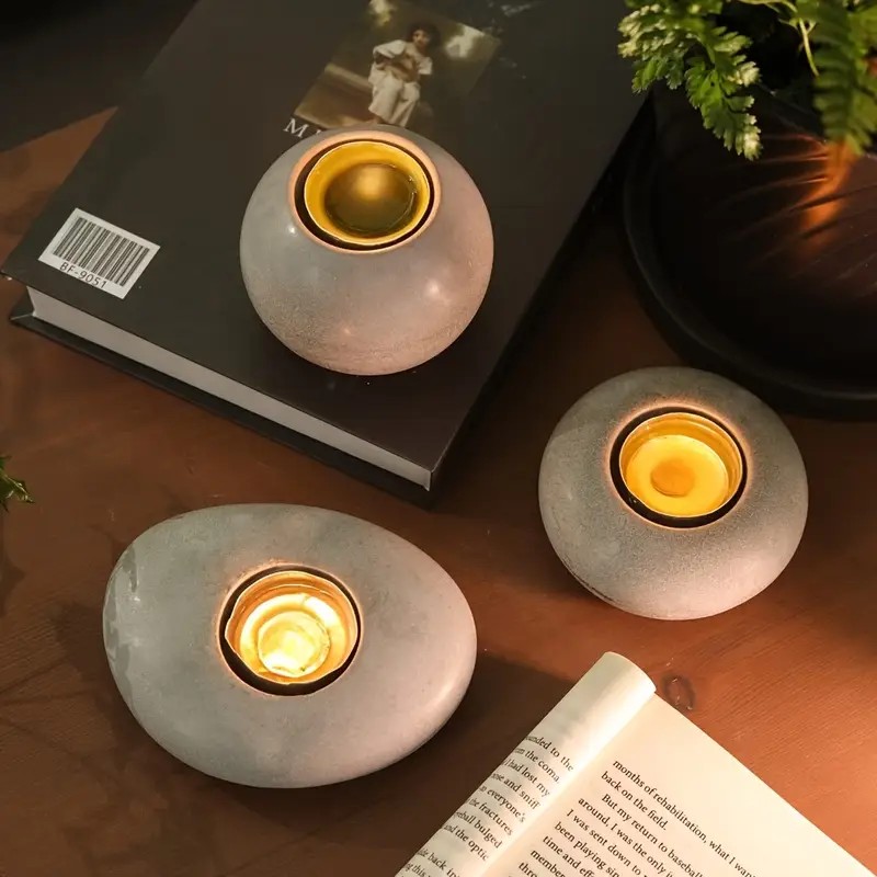 ティーライトキャンドルホルダー樹脂シリコンモールド、クリスタ - Candle Lighter のレビューと価格