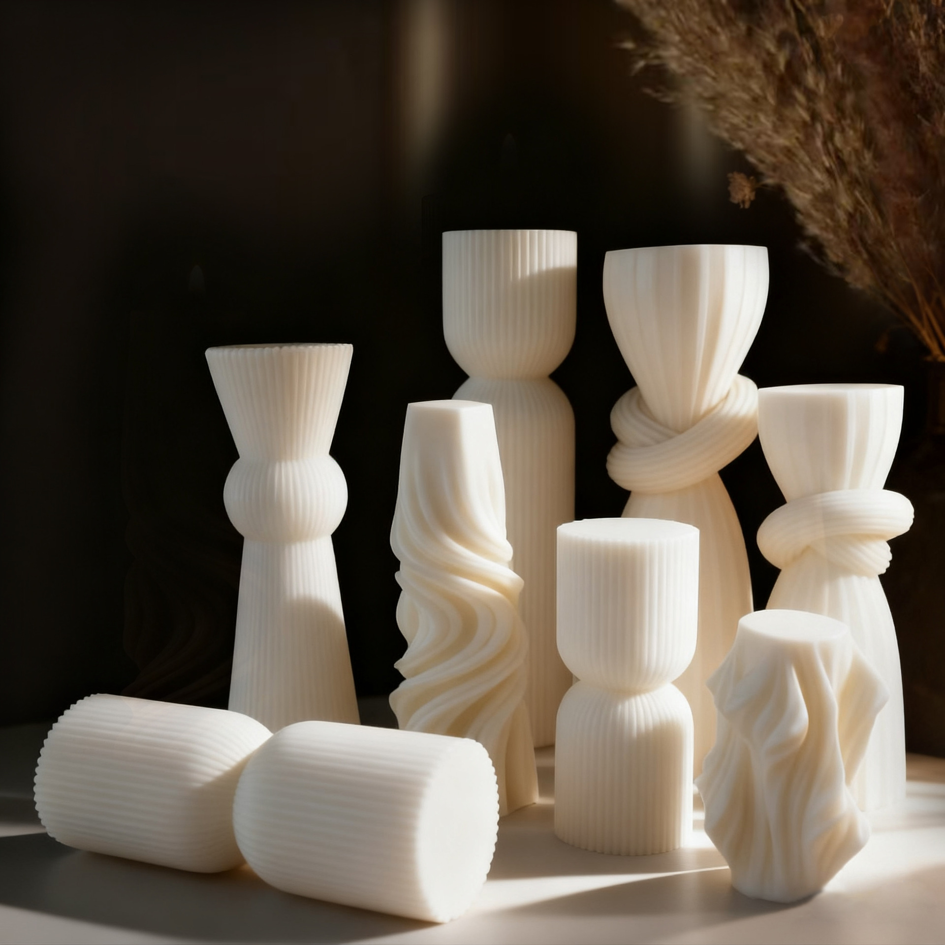 北欧ミニマリストホワイト香りのキャンドル雰囲気ホームデコレー - Candle Fragrance のレビューと価格