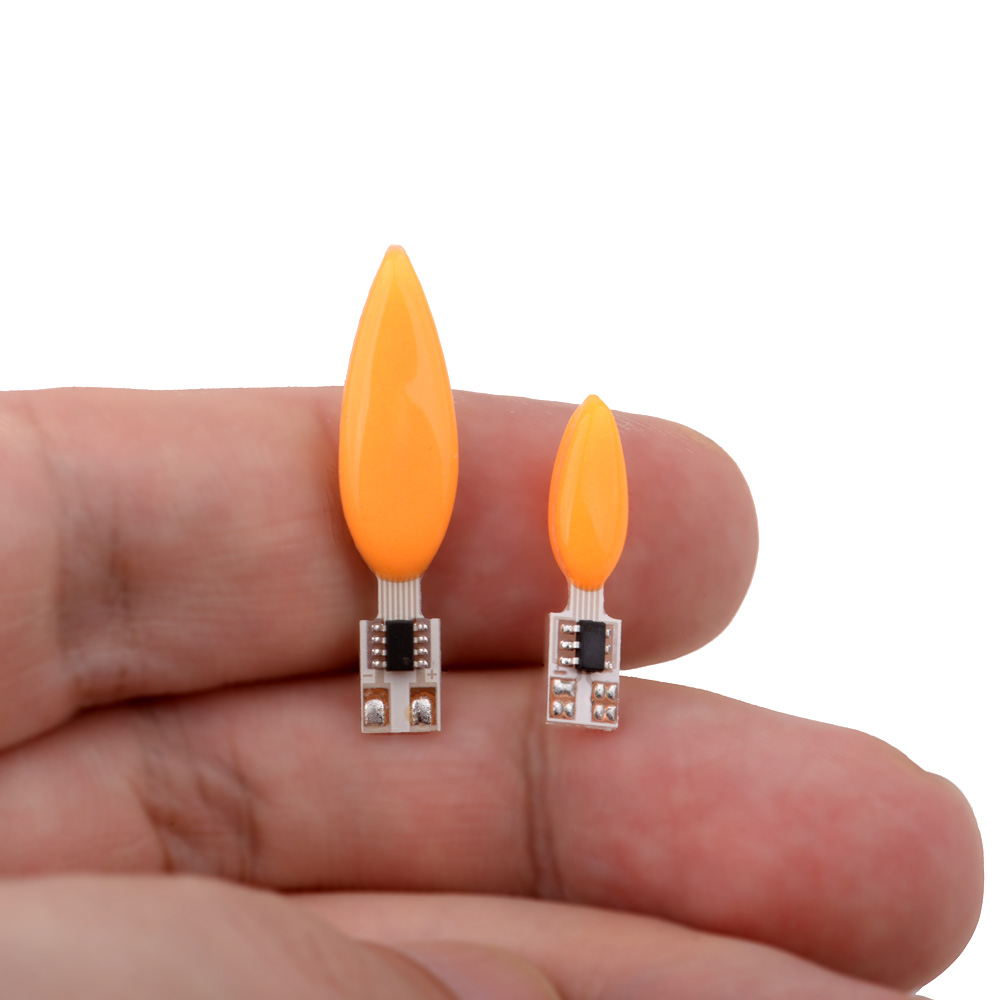 DC 3V フリッカーファイヤーフレーム LED キャンドル - Candle Wick のレビューと価格