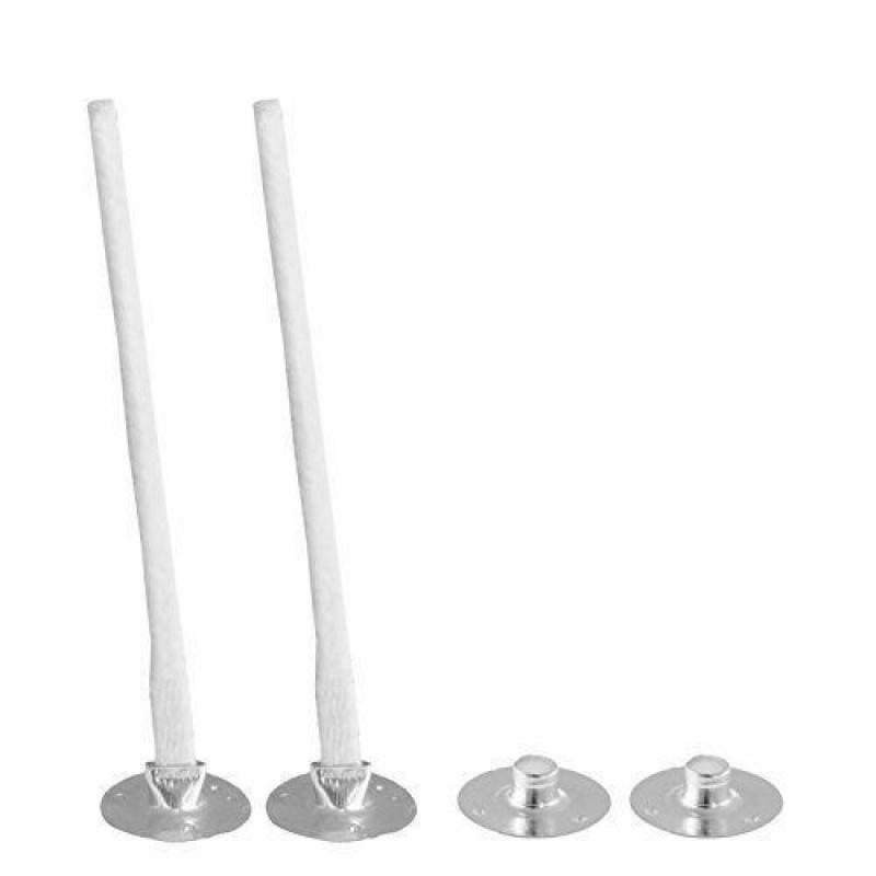 500 個キャンドル芯金属サステナータブホルダー手作り DI - Candle Wick のレビューと価格