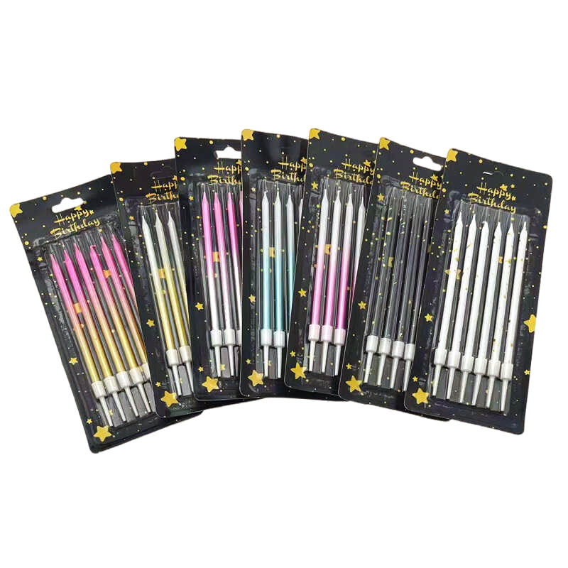 ツートーングラデーションゴールドドットペンシルバースデーキャ - Paraffin Wax のレビューと価格