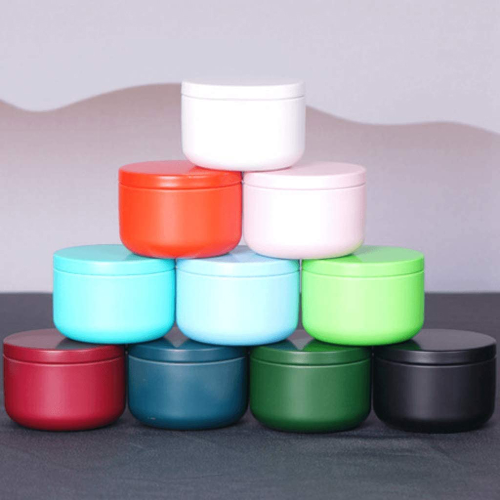 密閉型ティー缶,気密プレート付き容器,ミニポータブルコンテナ - Candle Containers のレビューと価格