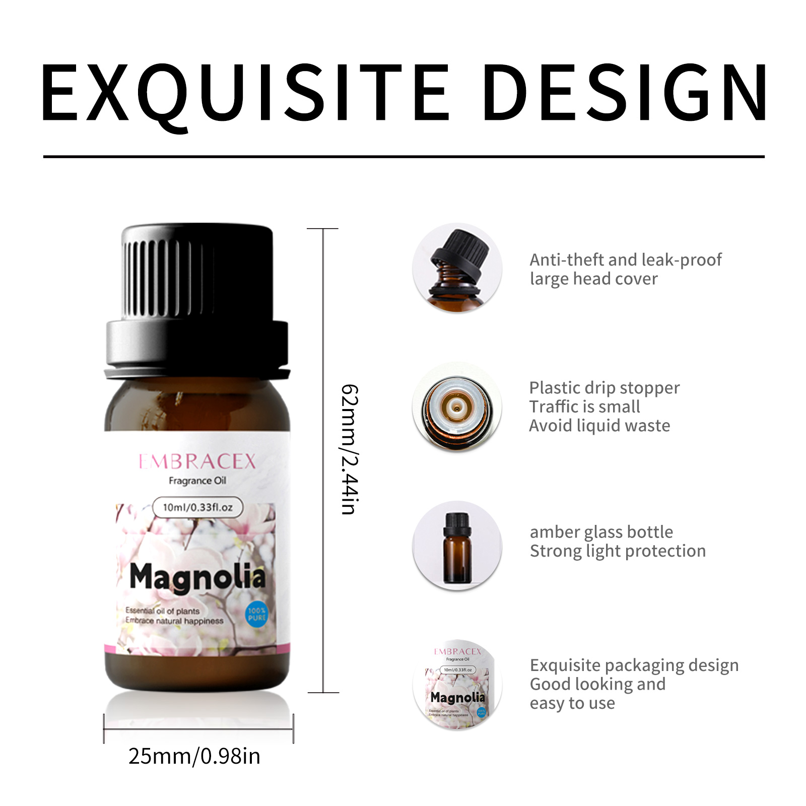 10ml マグノリアフレグランスオイル 長持ちする香り ディ - Candle Fragrance のレビューと価格