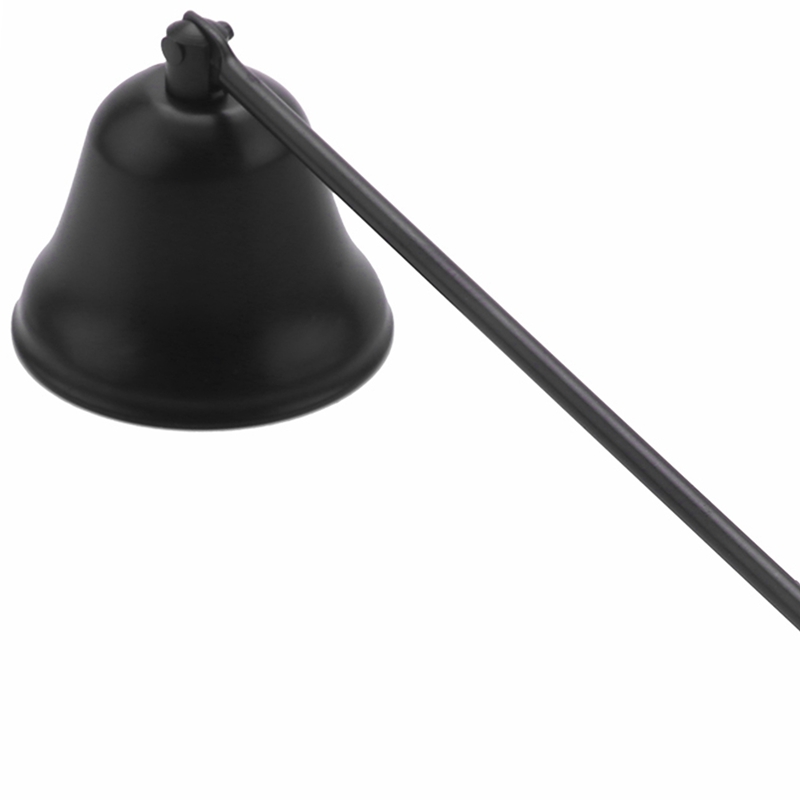 黒色のステンレス製、ベル型のキャンドルスナッファー、芯切り、 - Candle Wick のレビューと価格